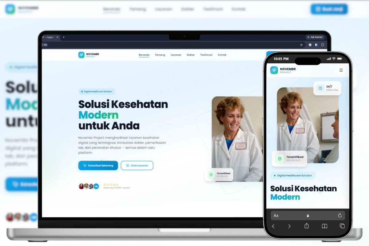 Website Coming Soon - Healthcare